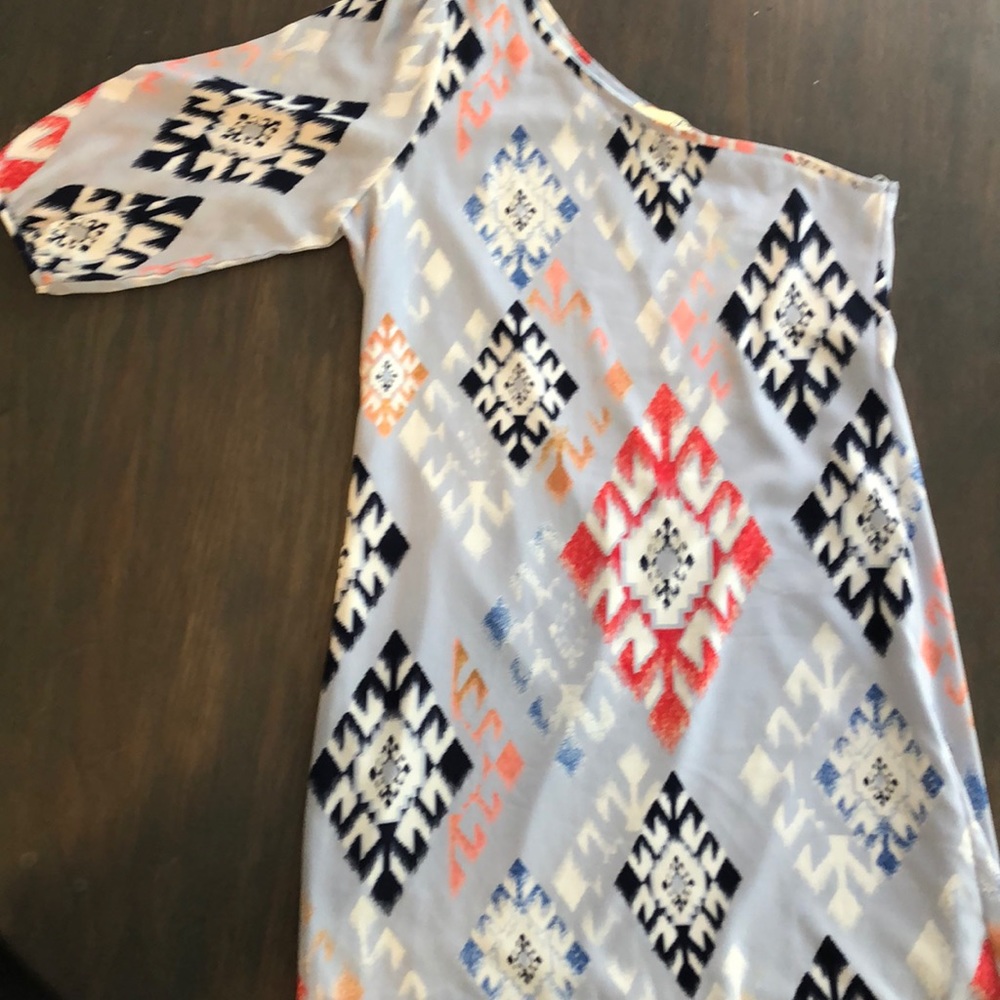 One shoulder dress